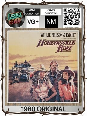 WILLIE NELSON•Honeysuckle Rose•1980 US Stereo 2xLP• #S2 36752•Col